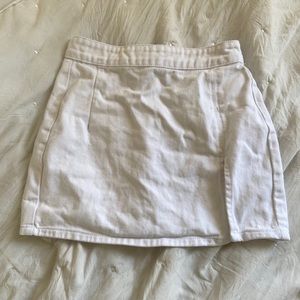 Princess Polly Lioness white mini skirt
